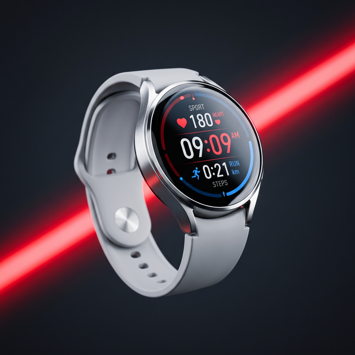 Professional Smart Watch with GPS Bluetooth Calling AMOLED Display Sport Fitness Tracker Heart Rate Monitor IP68 Waterproof Large Battery Smartwatch for Men Women