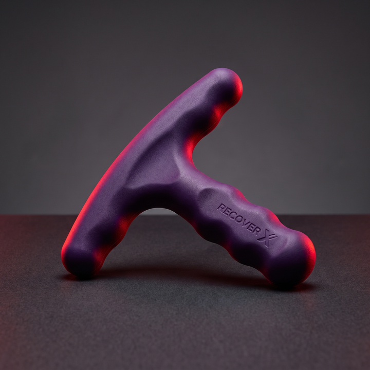 Professional T-Shape Acupoint Massager Thumb Press Trigger Point Tool Manual Deep Tissue Reflexology Full Body Pressure Point Relief Recovery