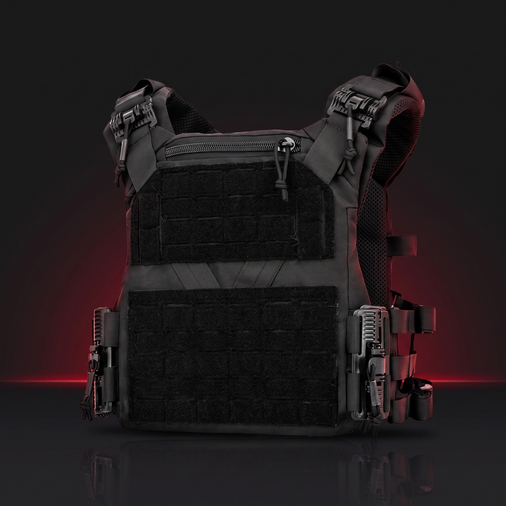 Professional Tactical Plate Carrier Vest Full Size MOLLE Chest Rig Adjustable Cummerbund Quick Release Airsoft Outdoor Training Gear Lightweight