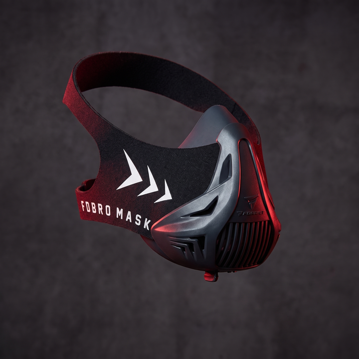 Professional Training Mask Elevation Simulation Cardio Endurance Mask MMA Fitness Running Resistance Breathing Mask for Home Gym Strength Cardio Workout Sports