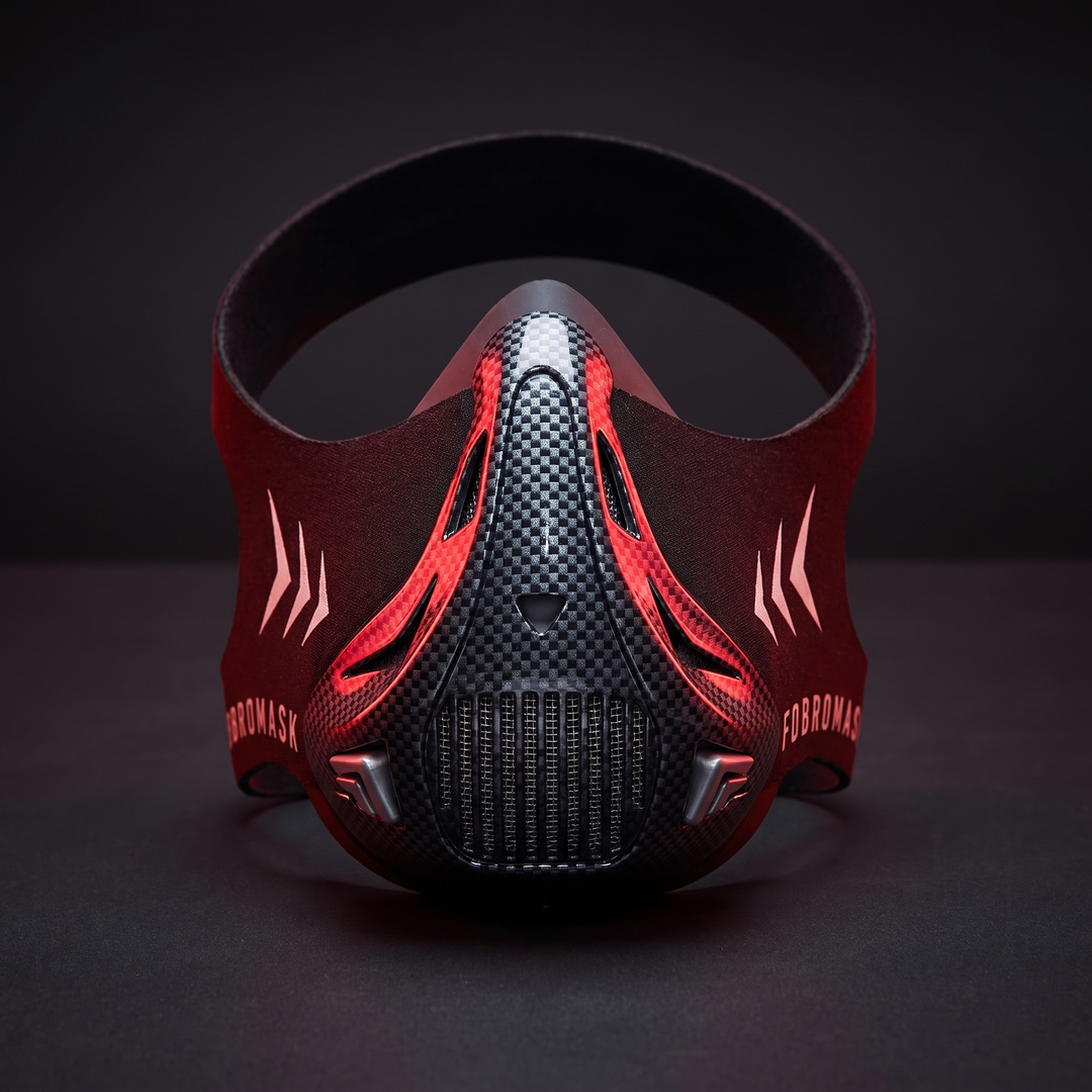 Professional Training Mask Elevation Simulation Cardio Endurance Mask MMA Fitness Running Resistance Breathing Mask for Home Gym Strength Cardio Workout Sports