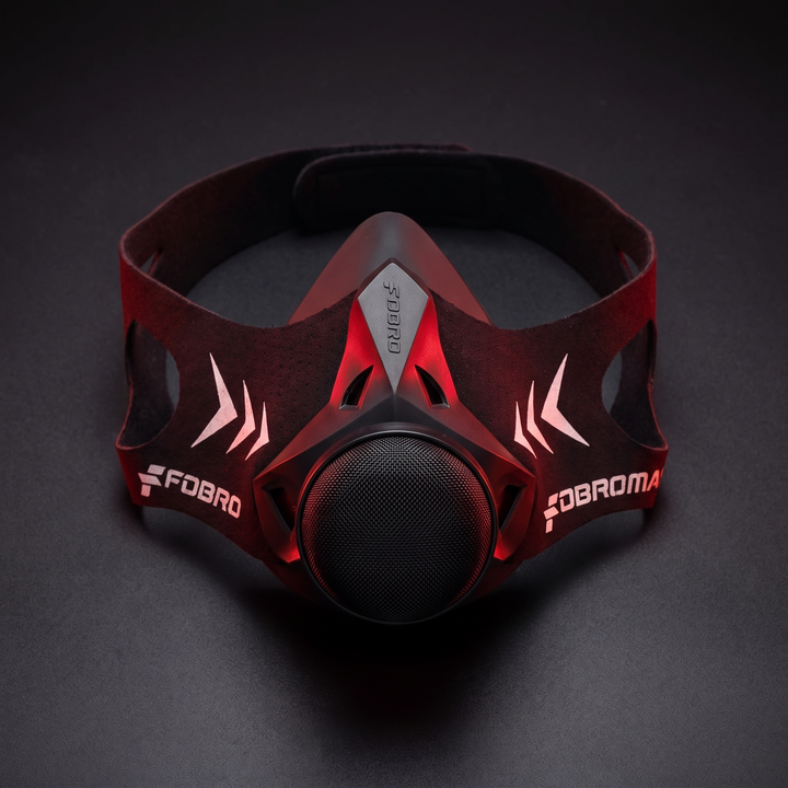 Professional Training Mask Elevation Simulation Cardio Endurance Mask MMA Fitness Running Resistance Breathing Mask for Home Gym Strength Cardio Workout Sports