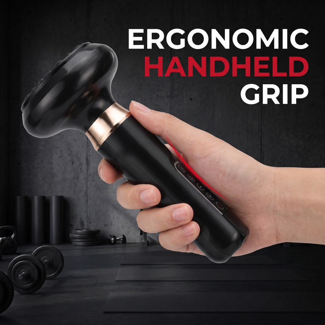 Professional Vacuum Suction Body Massager Handheld Cupping Device with Heating for Belly Back Cellulite Massage Recovery Sculpting Home Use