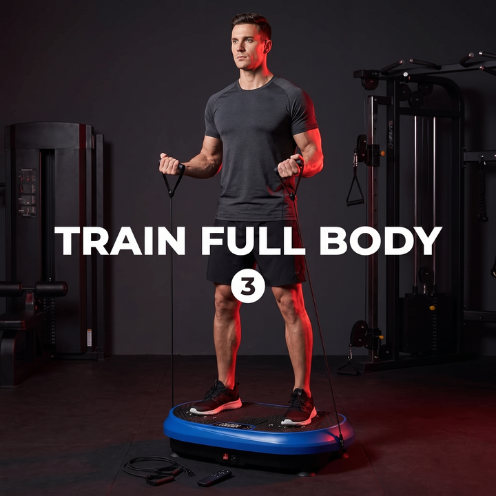 Professional Vibration Plate Exercise Machine Full Body Shaker Platform Lymphatic Drainage Home Gym Fitness Workout Training Board