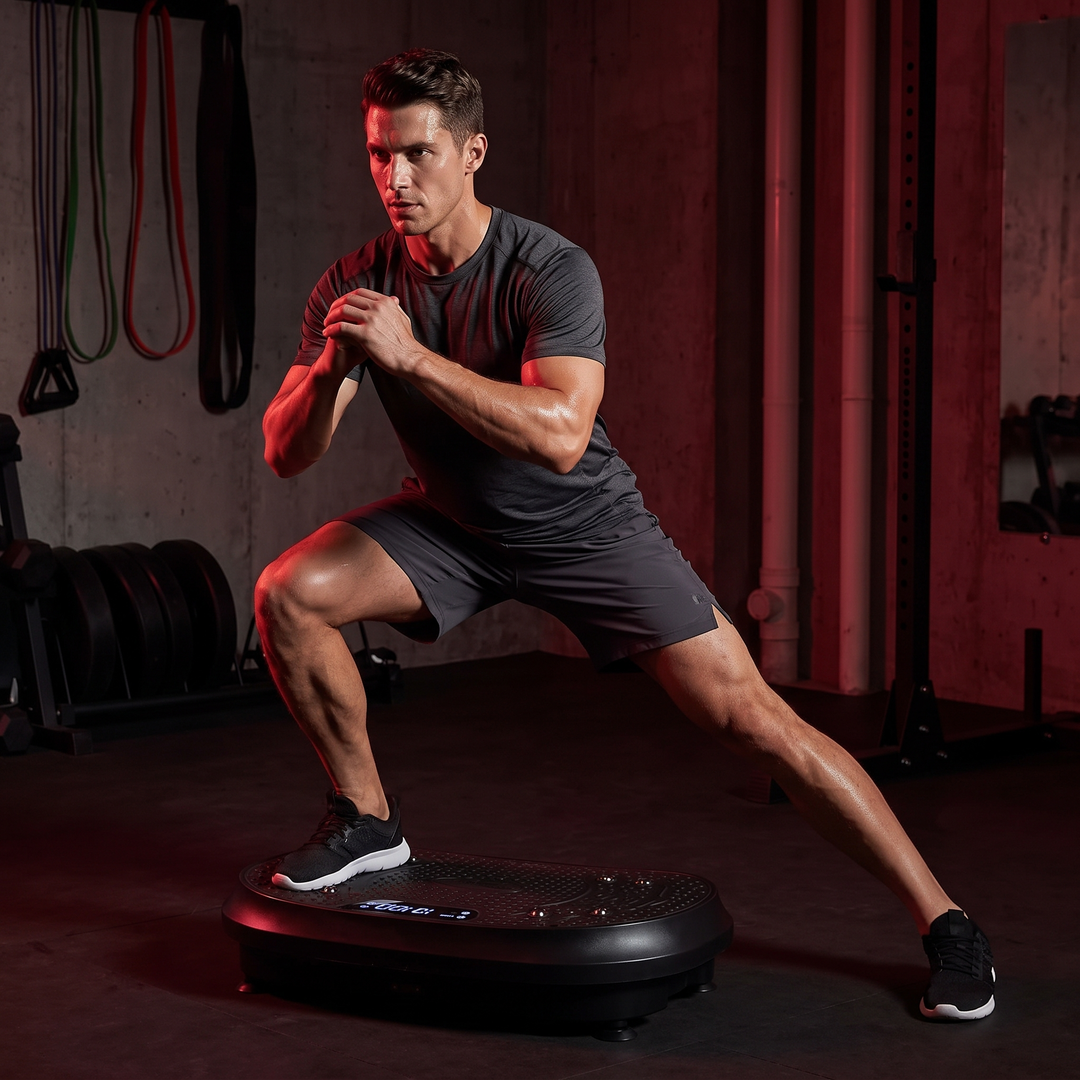 Professional Vibration Plate Exercise Machine Full Body Shaker Platform Lymphatic Drainage Home Gym Fitness Workout Training Board