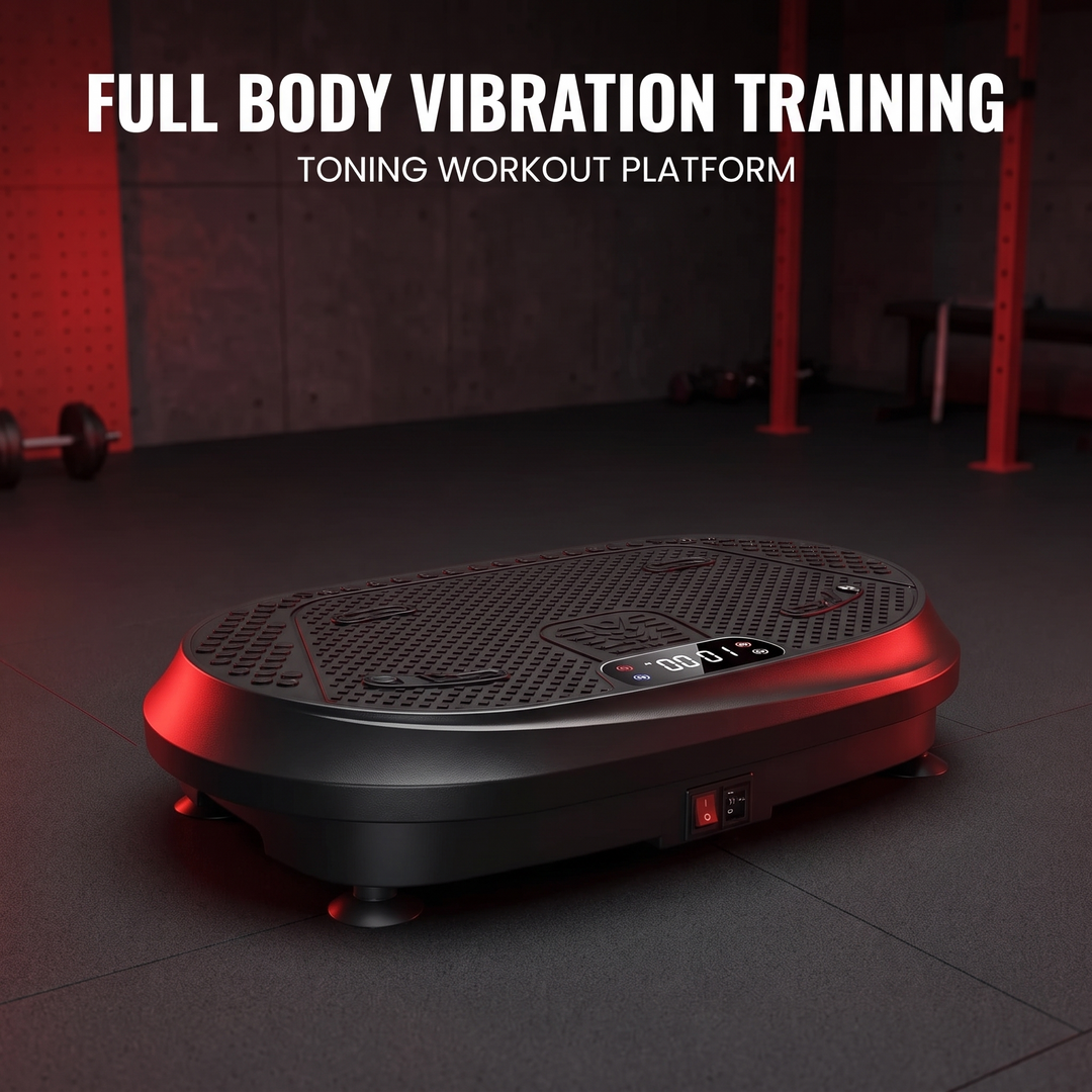 Professional Vibration Plate Exercise Machine Full Body Shaker Platform Lymphatic Drainage Home Gym Fitness Workout Training Board