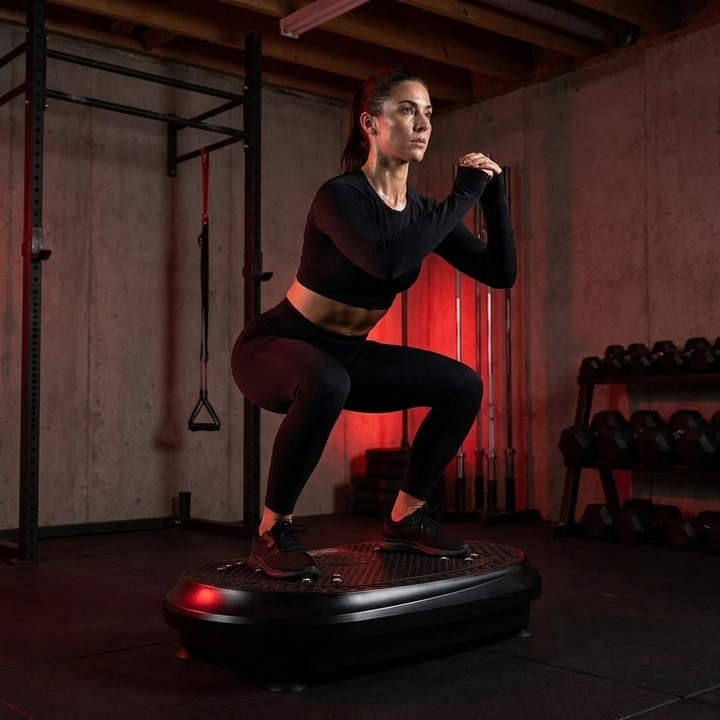 Professional Vibration Plate Exercise Machine Full Body Shaker Platform Lymphatic Drainage Home Gym Fitness Workout Training Board
