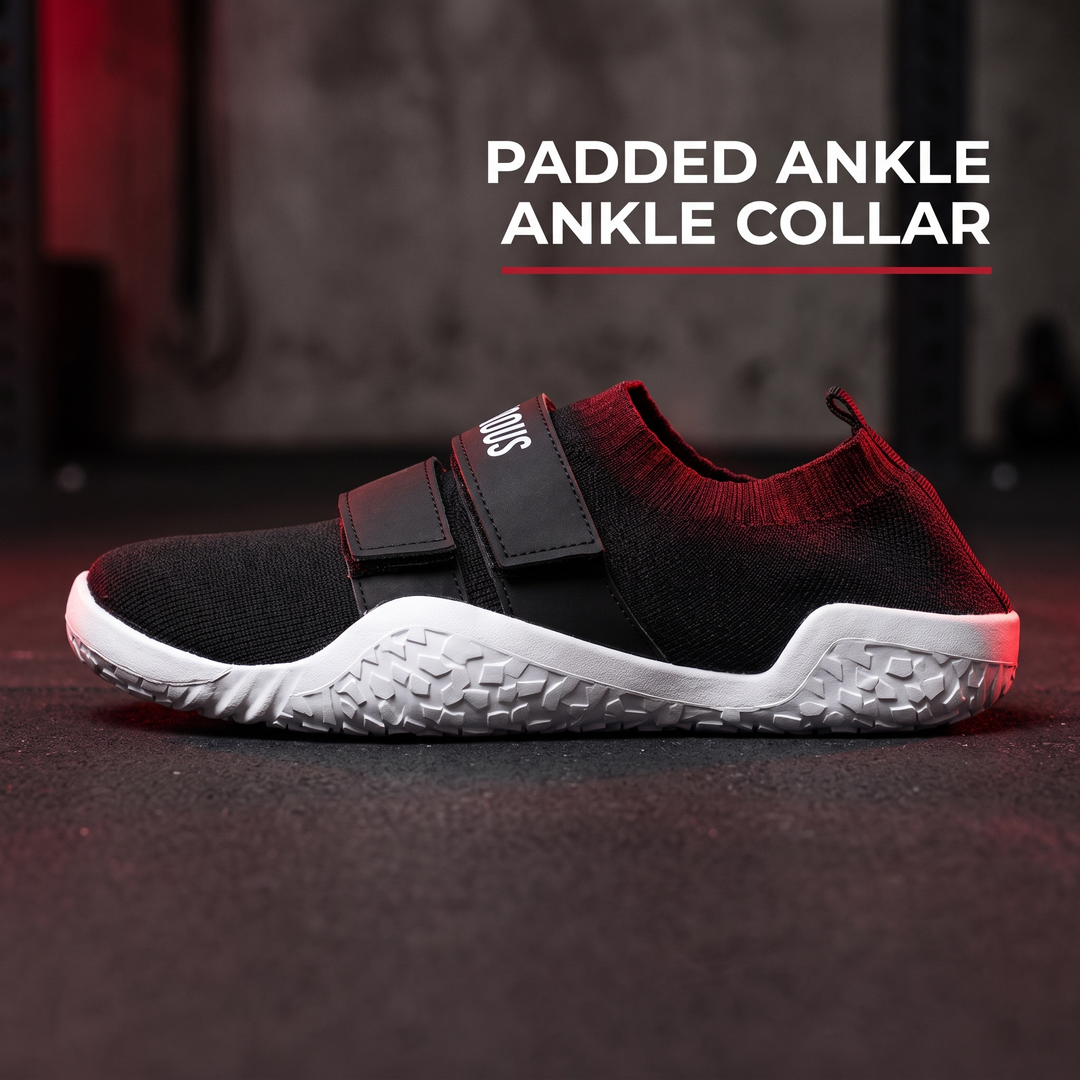 Professional Weightlifting Shoes Squat Training Shoes Hook and Loop Unisex Hard Sole Powerlifting Gym Shoes Sizes 35 to 46