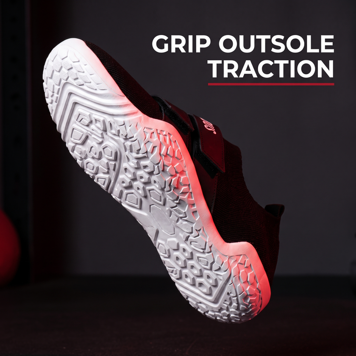 Professional Weightlifting Shoes Squat Training Shoes Hook and Loop Unisex Hard Sole Powerlifting Gym Shoes Sizes 35 to 46