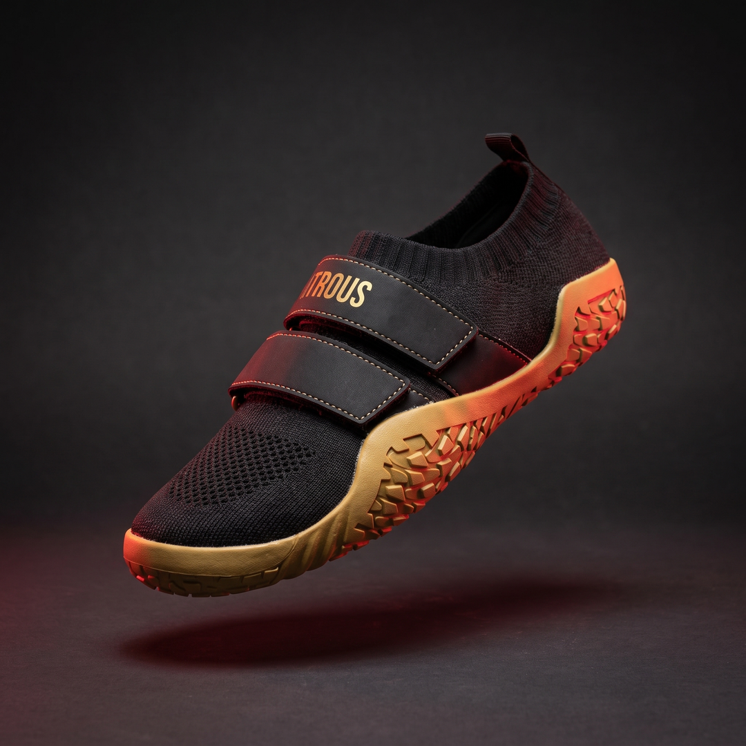 Professional Weightlifting Shoes Squat Training Shoes Hook and Loop Unisex Hard Sole Powerlifting Gym Shoes Sizes 35 to 46