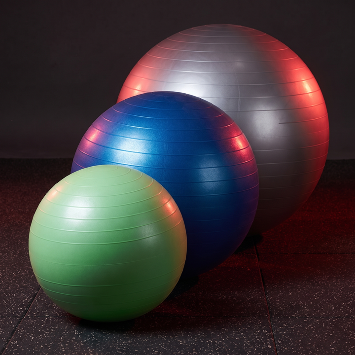 Professional Yoga Fitness Ball Anti-Burst Exercise Ball for Women Pilates Core Stability Balance Training Home Gym Workout Ball 25cm 55cm 75cm