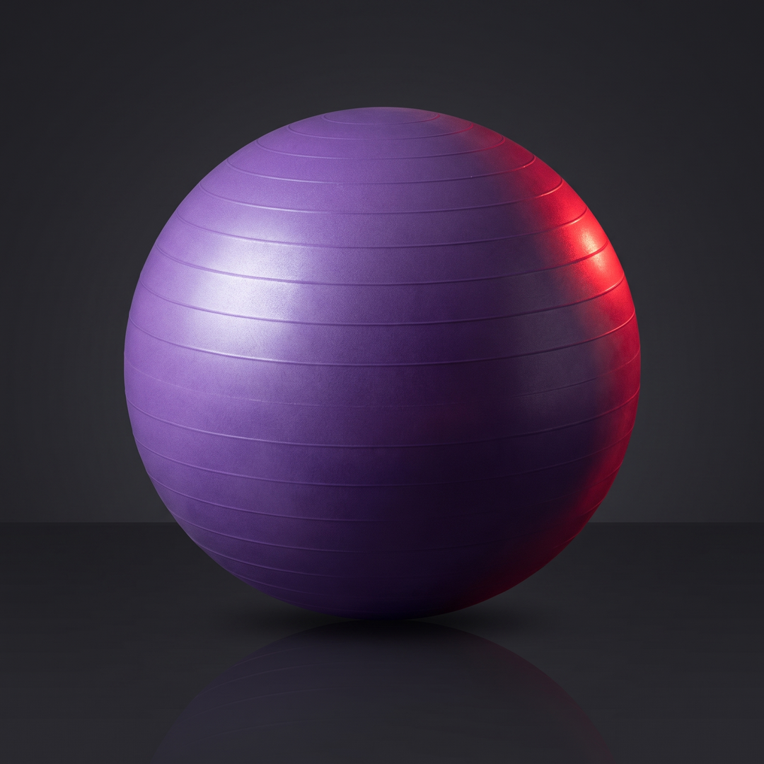 Professional Yoga Fitness Ball Anti-Burst Exercise Ball for Women Pilates Core Stability Balance Training Home Gym Workout Ball 25cm 55cm 75cm
