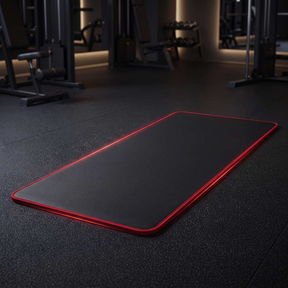 Professional Yoga Mat Extra Thick 10mm Non-Slip NBR Exercise Mat with Carry Strap Pilates Gym Workout Fitness Mat 183cm x 61cm