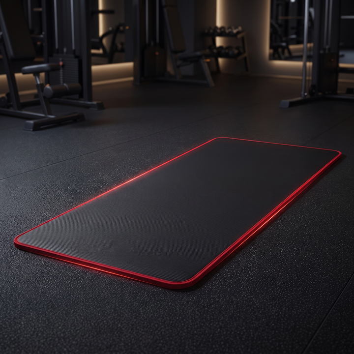Professional Yoga Mat Extra Thick 10mm Non-Slip NBR Exercise Mat with Carry Strap Pilates Gym Workout Fitness Mat 183cm x 61cm