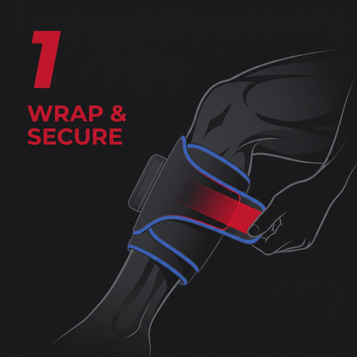 Rechargeable Leg Massager with Heat and Air Compression Adjustable Wrap for Circulation Support Muscle Recovery and Pain Relief Home Use