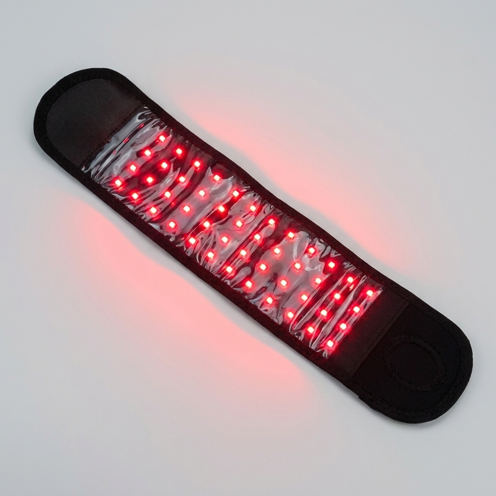 Rechargeable Red Light Therapy Wrist Wrap 48 LED Red and Infrared Light Hand Wrist Finger Joint Support Recovery Device Physiotherapy