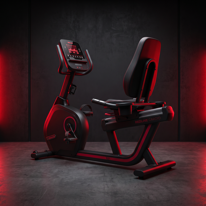 Recumbent Exercise Bike Magnetic Resistance Stationary Bike Bluetooth App LCD Display Heart Rate Monitor Home Gym Cardio Fitness Bike Low Impact
