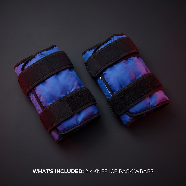 Reusable Knee Ice Pack Wrap 2 Pack Gel Cold Pack for Knee Injuries Post Surgery Recovery Full Coverage Cold Therapy Compression Wrap