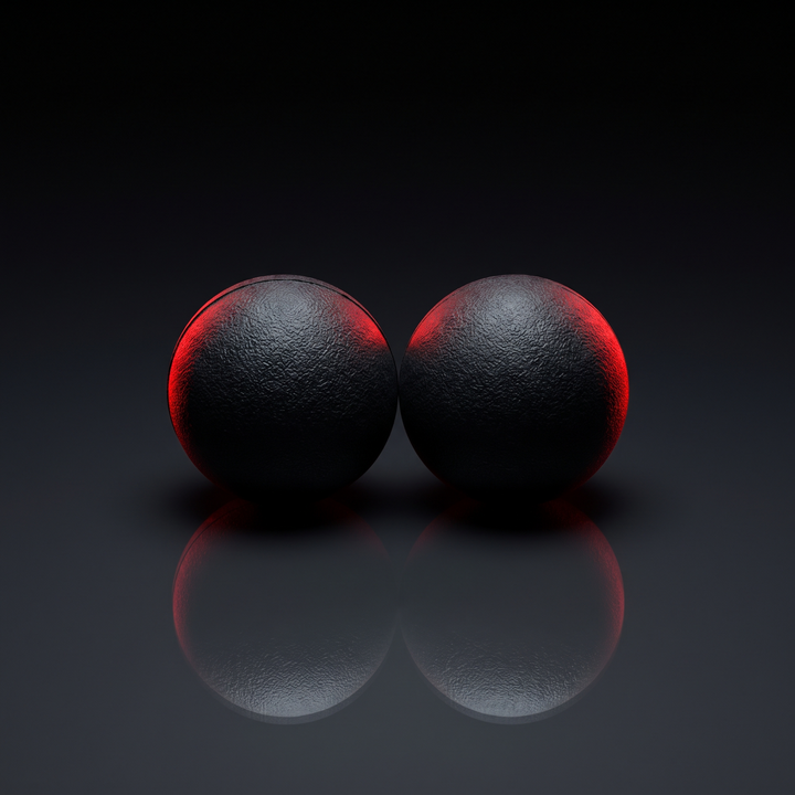 Silicone Jaw Exerciser Ball Face Jawline Trainer Masseter Exercise Tool for Men and Women Chin Cheek Facial Muscle Toning Set of 2
