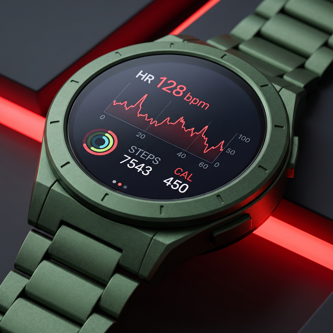 Smart Watch with Bluetooth Call Heart Rate Sleep Monitor Fitness Tracker Waterproof Smartwatch for Men Women Steel Wristband Activity Watch
