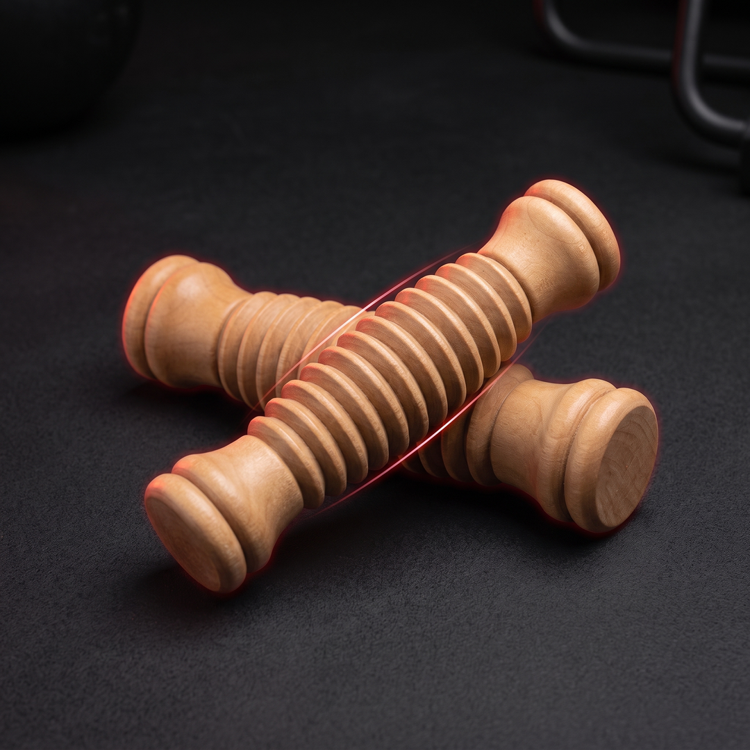 Wooden Foot Massager Roller Foot Massage Tool for Pressure Relief Relaxation Plantar Fasciitis Support Home Use Reflexology